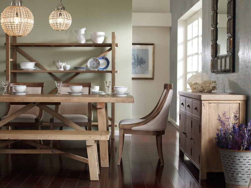 Toscana Large Bookshelf - Sundried Wheat
