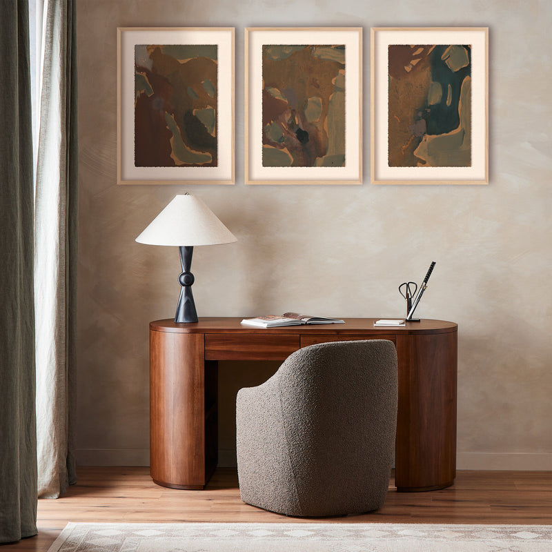 Worn Triptych by Brooke Noel Morgan — RoofTop 2.5 Vertical Grain White Oak
