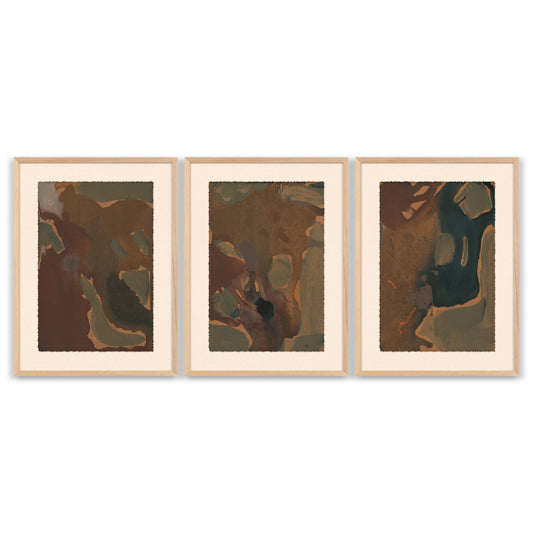 Worn Triptych by Brooke Noel Morgan — RoofTop 2.5 Vertical Grain White Oak