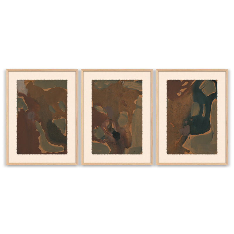Worn Triptych by Brooke Noel Morgan — RoofTop 2.5 Vertical Grain White Oak
