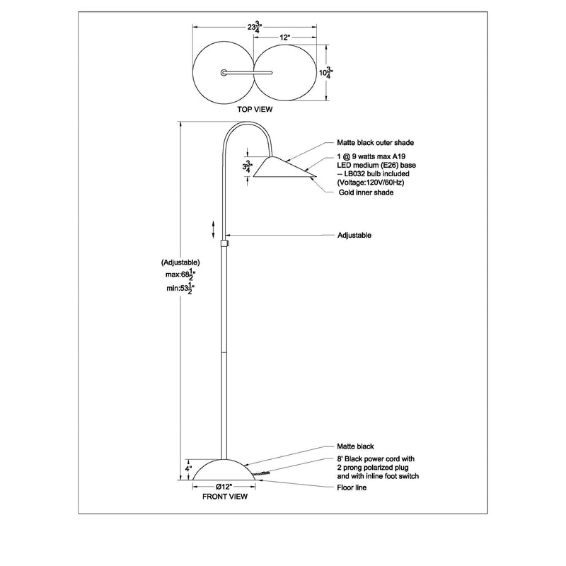 Forte Floor Lamp