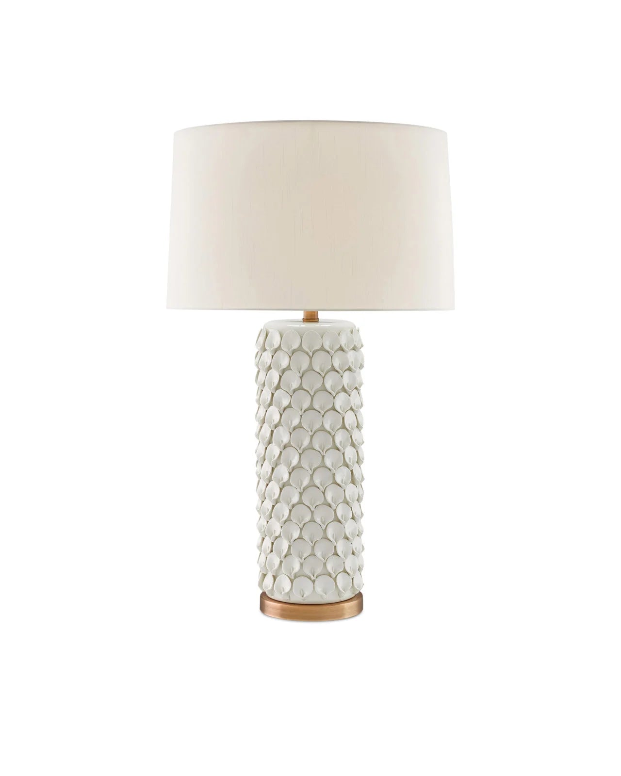 Calla Lily White Table Lamp