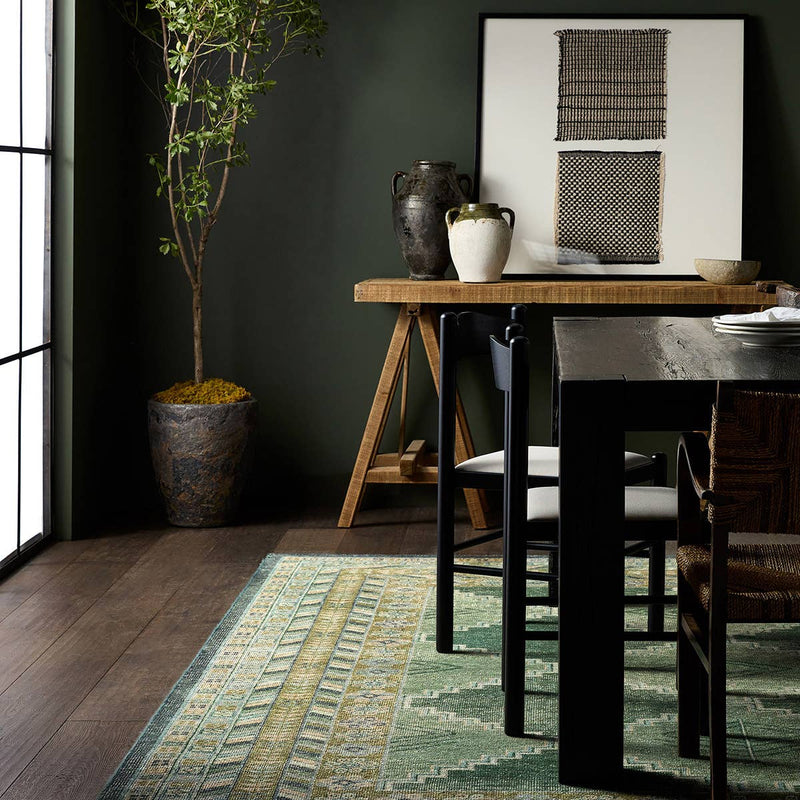 Enfield Rug in Winter Moss