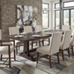 Driftwood Upholstered Arm Chair - Worn Saddle