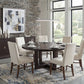 Driftwood Upholstered Side Chair - Worn Saddle
