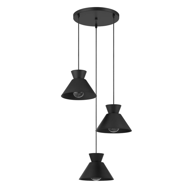 Forma 3-Light Multi-Point Chandelier