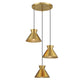 Forma 3-Light Multi-Point Chandelier