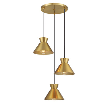 Forma 3-Light Multi-Point Chandelier
