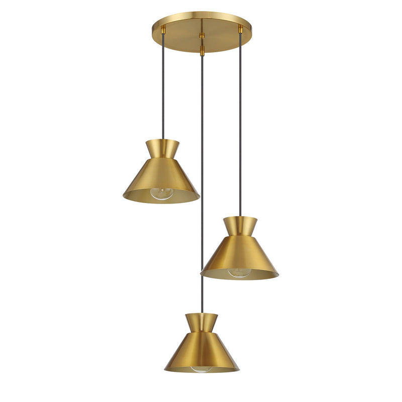Forma 3-Light Multi-Point Chandelier