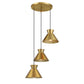 Forma 3-Light Multi-Point Chandelier