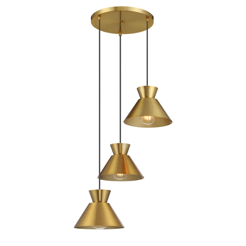 Forma 3-Light Multi-Point Chandelier