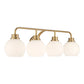 Eden 4-Light Bathroom Vanity Light